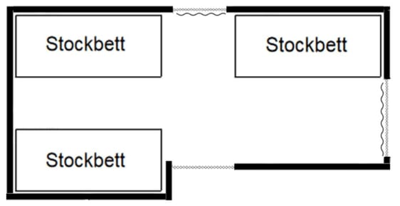 Lageplan Steigerwaldhaus unten (6er)