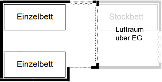 Lageplan Steigerwaldhaus oben (2er)